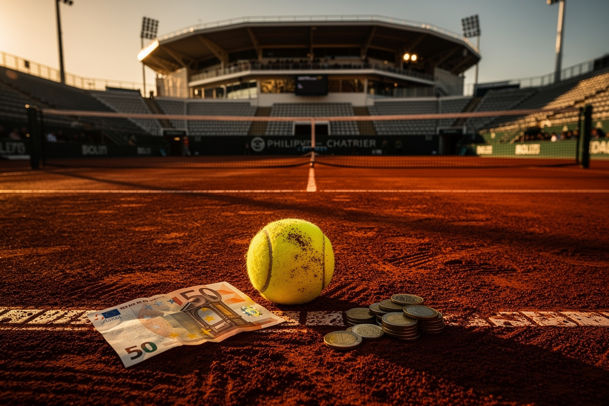 Gains Roland-Garros 2026 : montants par tour et prize money