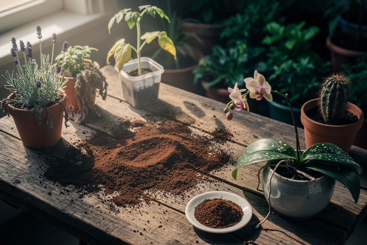 Quelles plantes n'aiment pas le marc de café ?