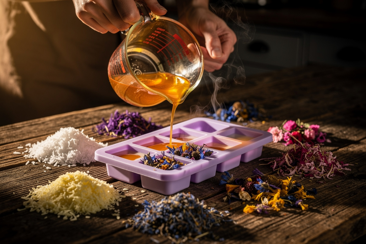 Comment faire fondre du savon sans eau à la maison ?