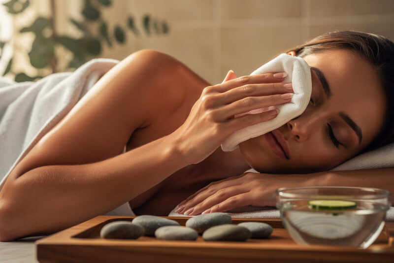 Comment faire une compresse d’eau salée pour dégonfler un œil