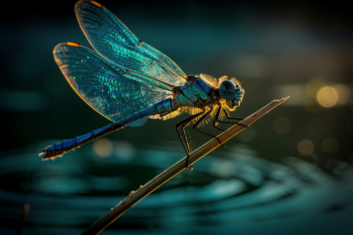 Libellule bleue : quelle est sa signification spirituelle ?