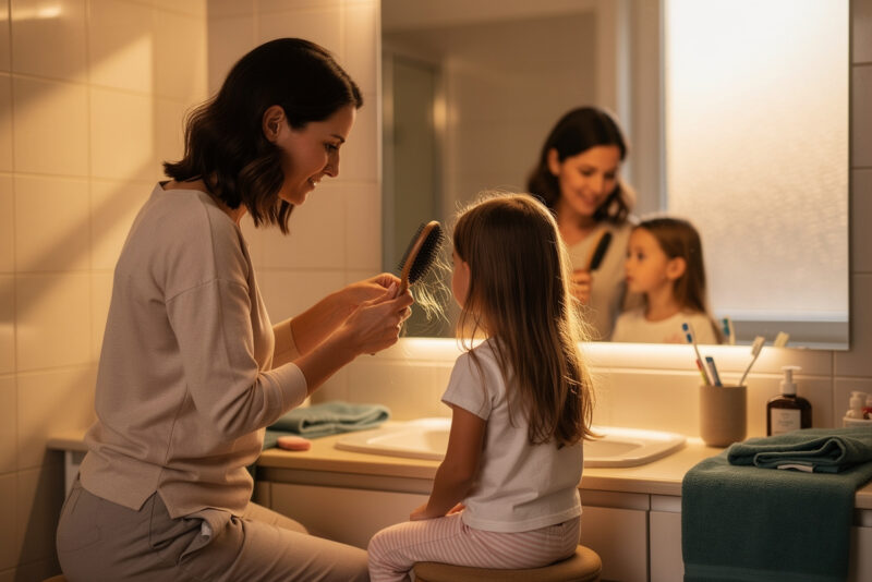 Ma fille perd ses cheveux par poignée : que faire ?