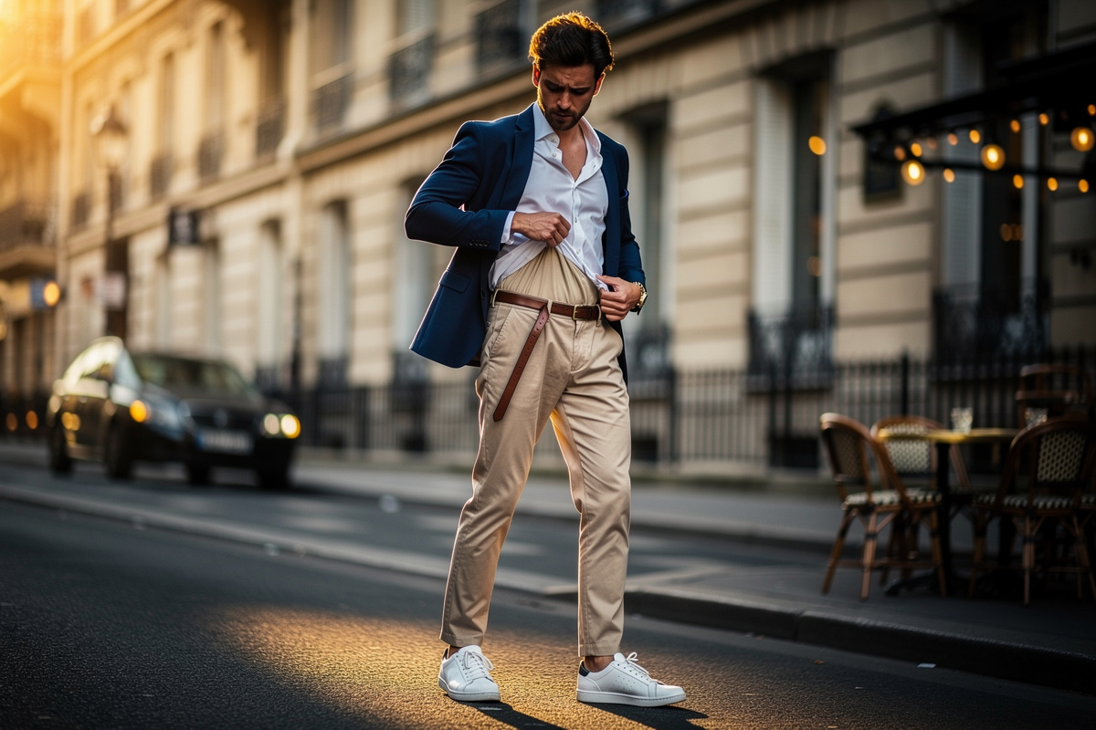 Pourquoi mon pantalon tombe sans cesse ? Solutions pour homme