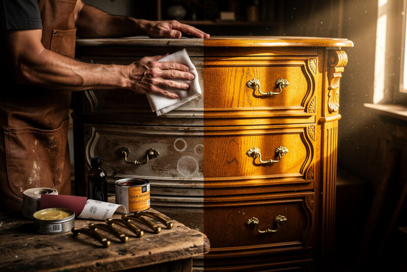Comment restaurer un meuble en bois sans l’abîmer ?