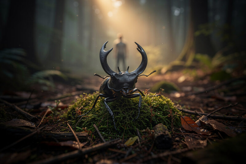 Quelle est la signification spirituelle du lucane cerf-volant ?